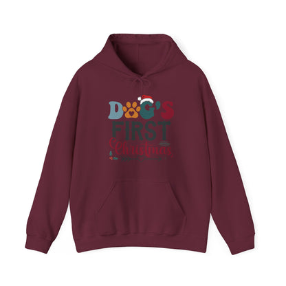 Dog's First Christmas Hoodie | Puppy Holiday Gift