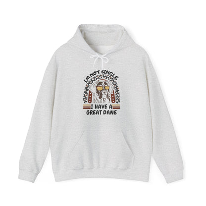 Great Dane Life Hoodie | Funny Not Single Dog Mom Gift
