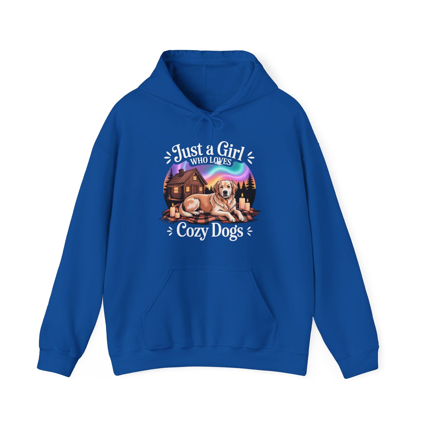 Girl Who Loves Cozy Dogs Hoodie | Cabin Life Sweater