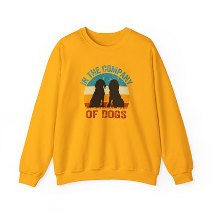 Retro "In The Company of Dogs" Sweatshirt