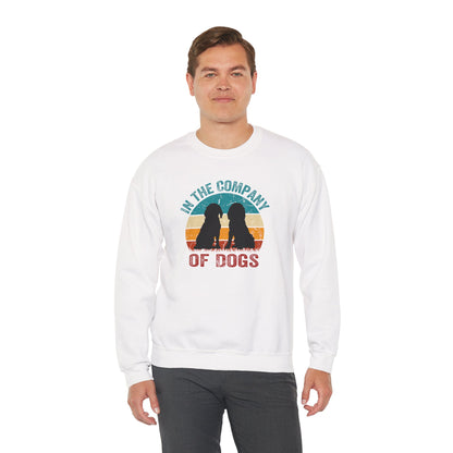Retro "In The Company of Dogs" Sweatshirt