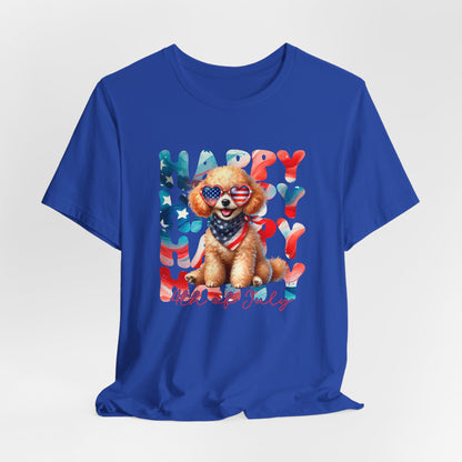 "Patriotic Pup – 4th of July Celebration Tee"