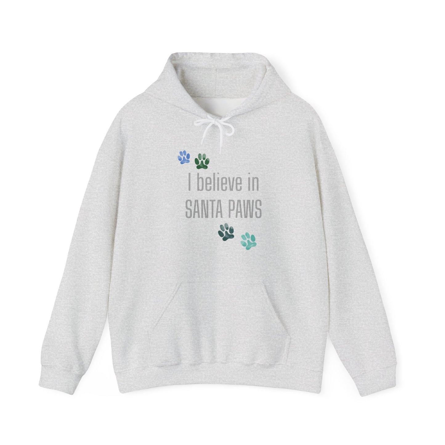 I Believe in Santa Paws Unisex Dog Lover Hoodie