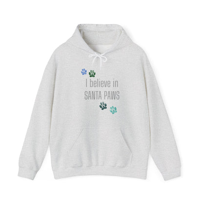 I Believe in Santa Paws Unisex Dog Lover Hoodie