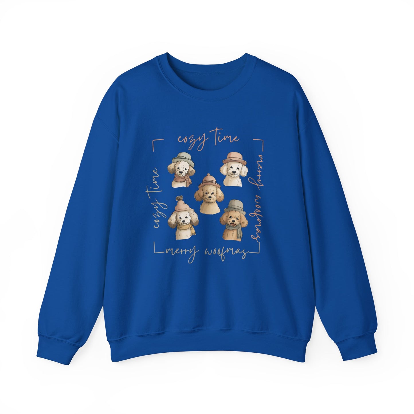 Cozy Woofmas Sweatshirt | Stylish Poodle Squad Sweater