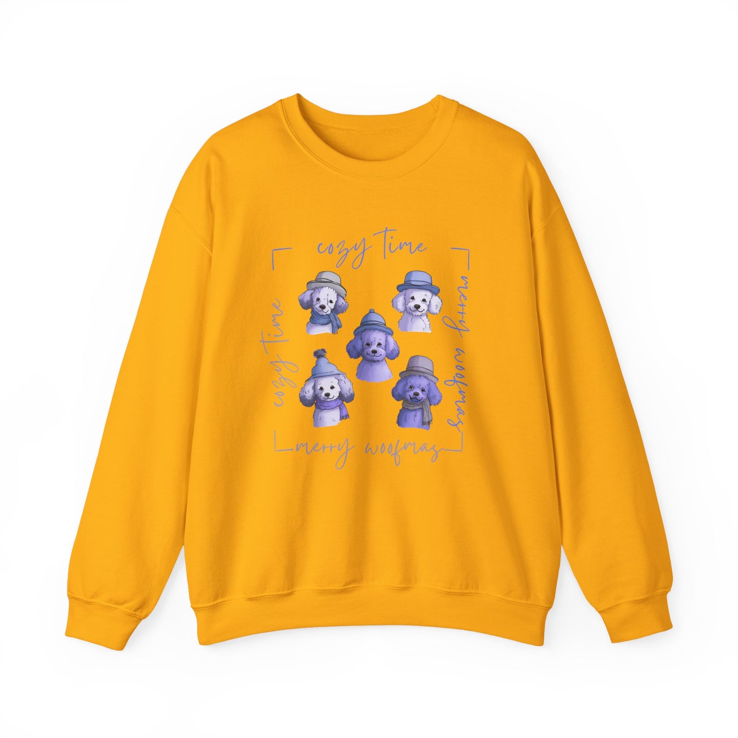 Cozy Woofmas Sweatshirt | Stylish Poodle Squad Sweater