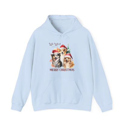 We Woof You Merry Christmas Hoodie 🎄🐾