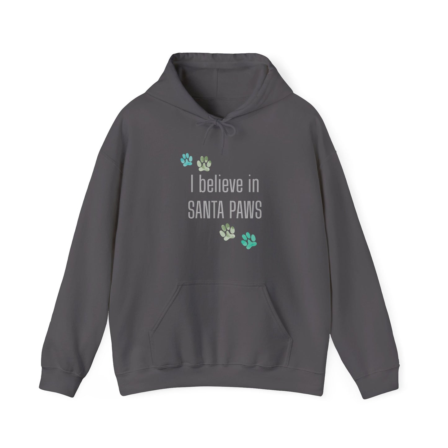 I Believe in Santa Paws Unisex Dog Lover Hoodie