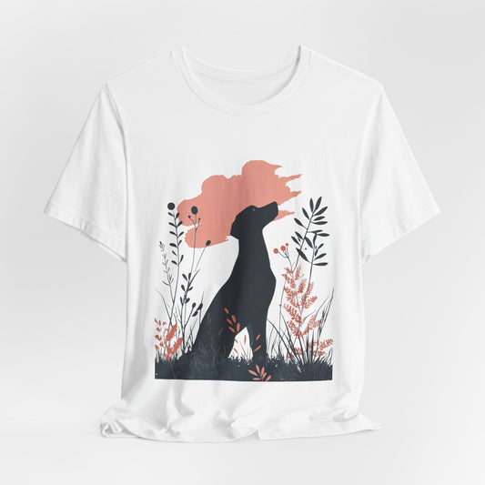 Italian Greyhound Silhouette – Unisex Artistic T-Shirt