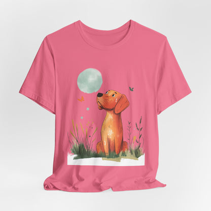 Curious Pup & Bubble Dreams – Unisex T-Shirt