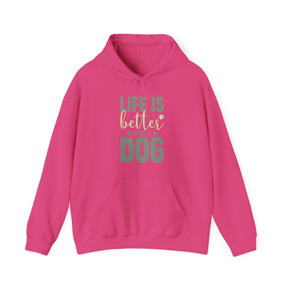 “Life Is Better With a Dog” Unisex Hoodie