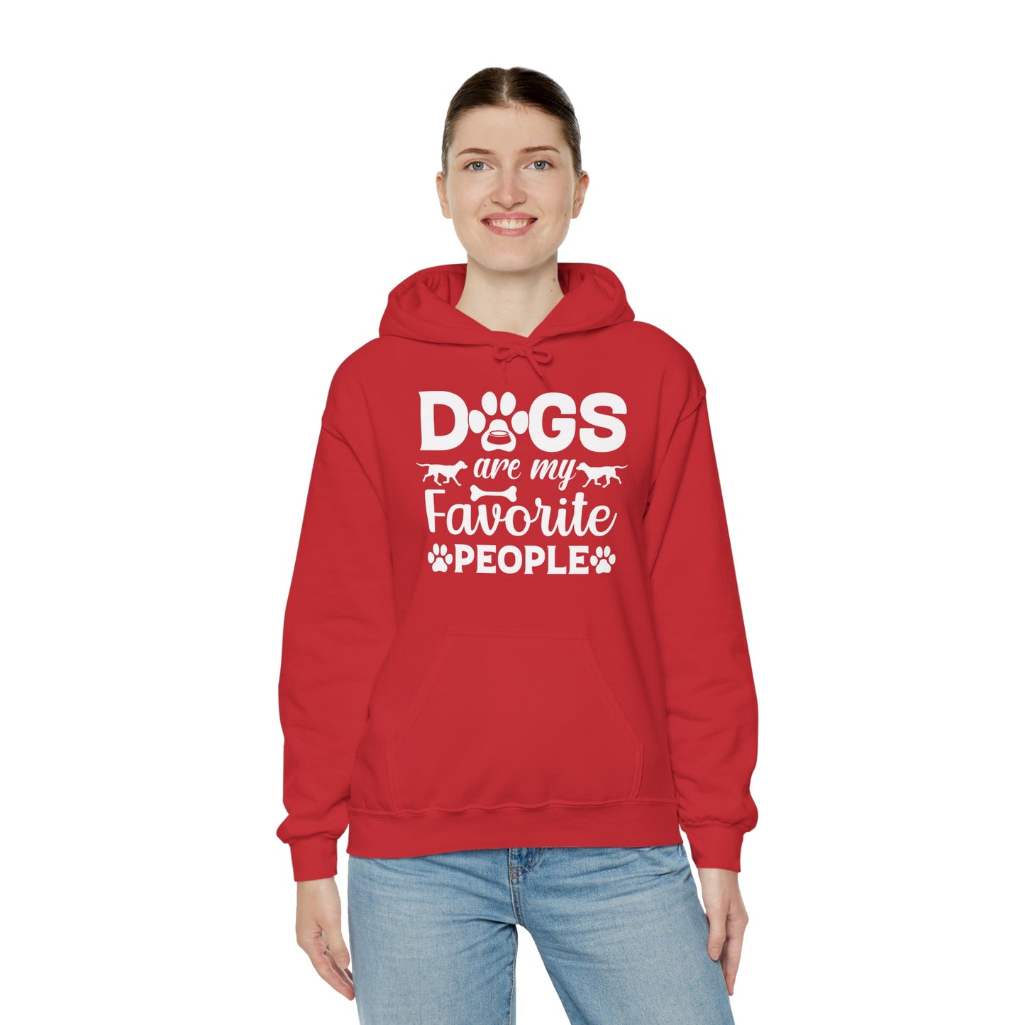 Dogs Are My Favorite People Unisex Hoodie