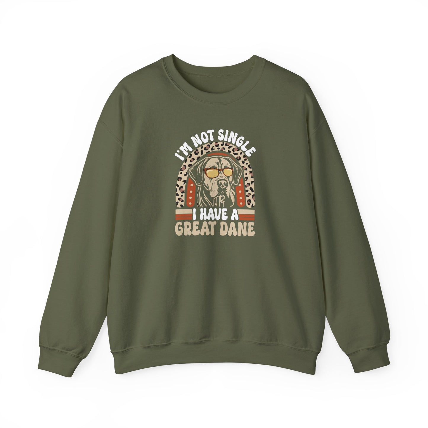 Great Dane Life Hoodie | Funny Not Single Dog Mom Gift