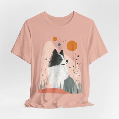 Keeshond Charm – Unisex Artistic Dog T-Shirt