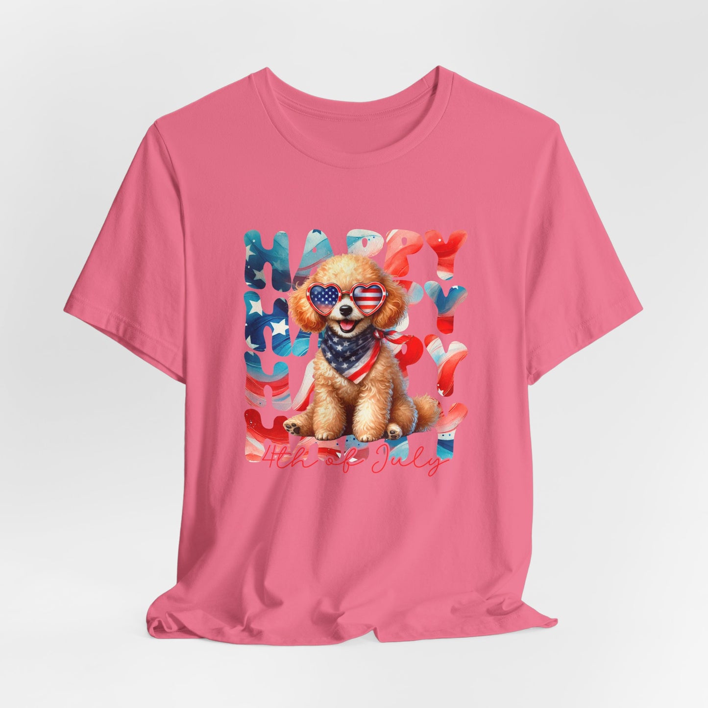"Patriotic Pup – 4th of July Celebration Tee"