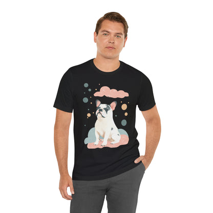 Dreamy Bulldog Skies – Unisex T-Shirt