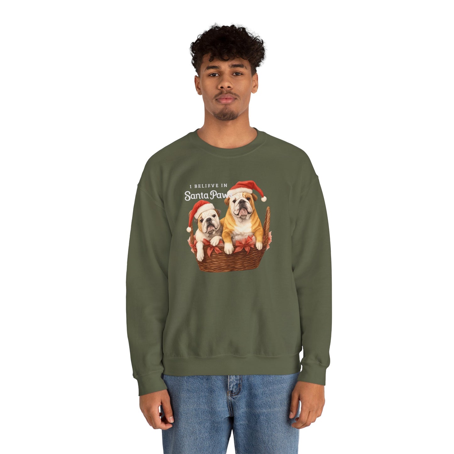 I Believe in Santa Paws Unisex Sweatshirt