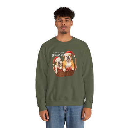 I Believe in Santa Paws Unisex Sweatshirt