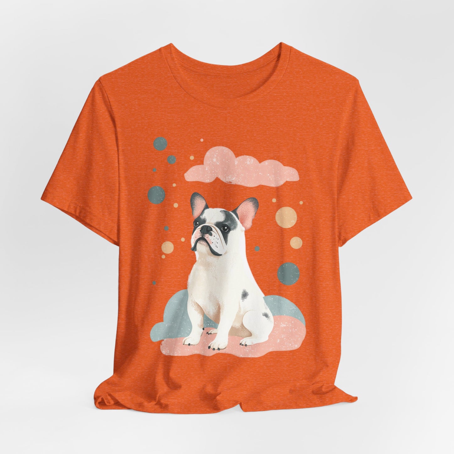 Dreamy Bulldog Skies – Unisex T-Shirt