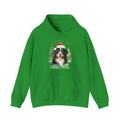 Dreaming of a Wag Christmas Unisex Hoodie