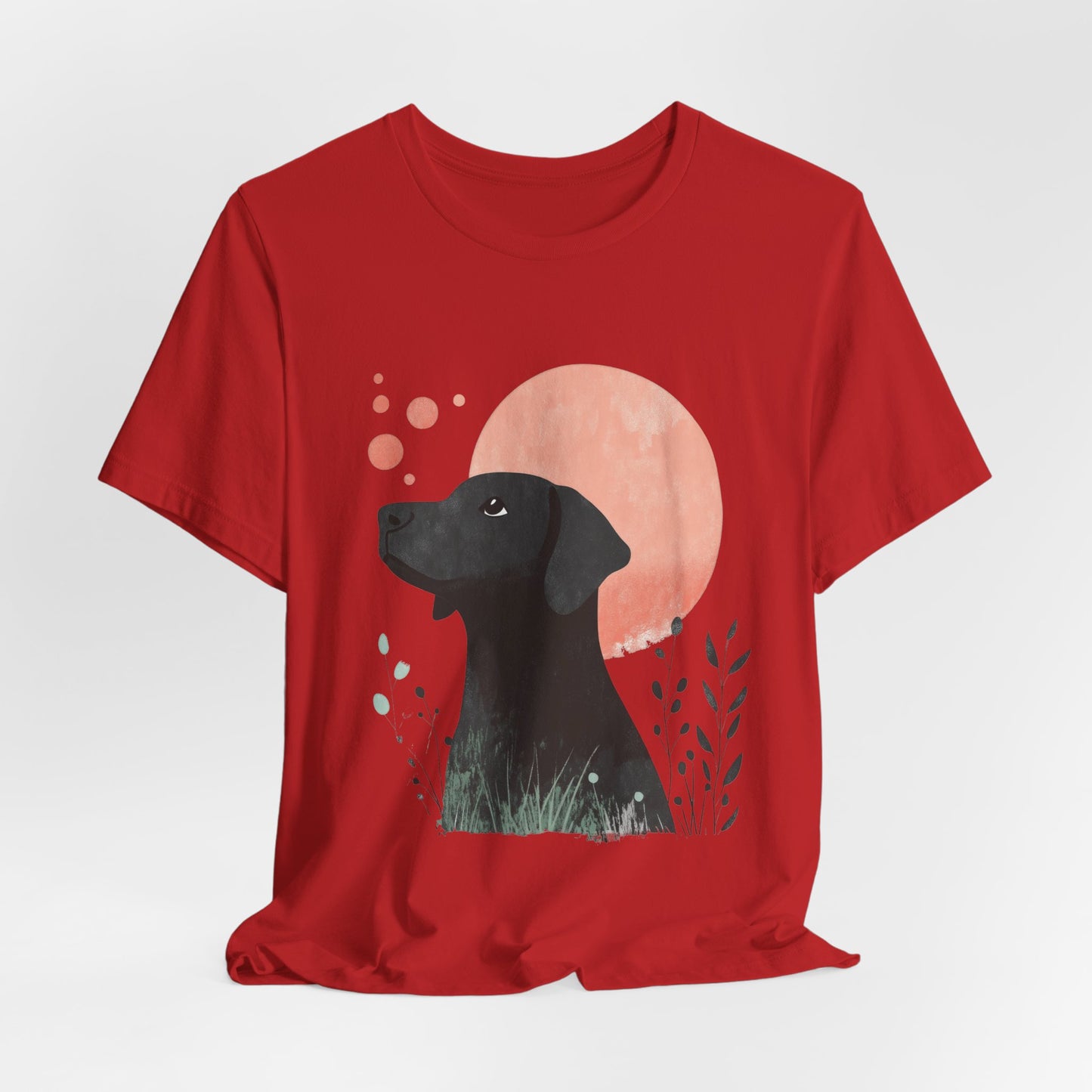 Blackmouth Cur Minimalist Moon Unisex Tee