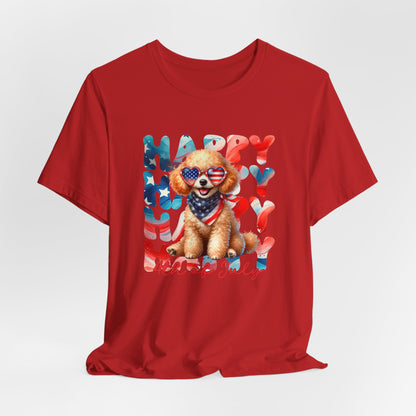 "Patriotic Pup – 4th of July Celebration Tee"