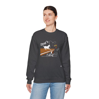 Dog's Fishing Trip Unisex Sweatshirt