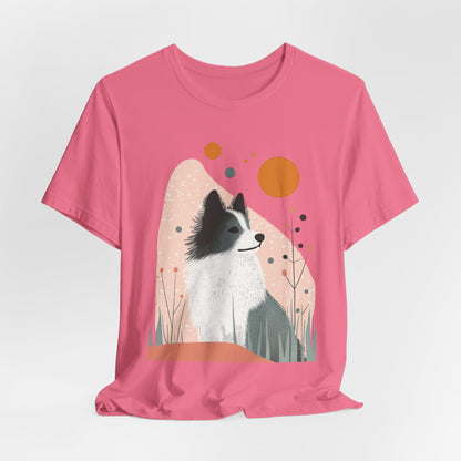 Keeshond Charm – Unisex Artistic Dog T-Shirt