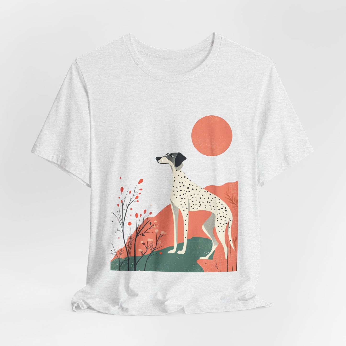 Irish Wolfhound Grace – Unisex Artistic T-Shirt