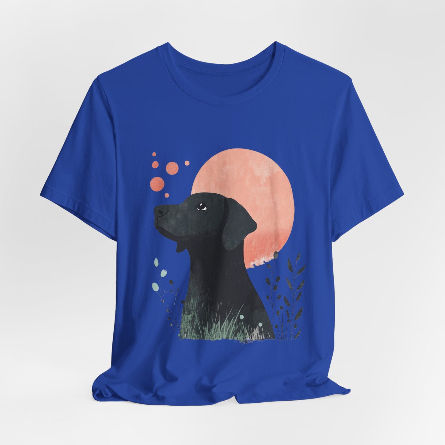 Blackmouth Cur Minimalist Moon Unisex Tee