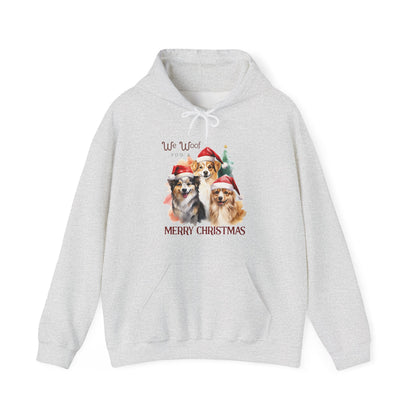 We Woof You Merry Christmas Hoodie 🎄🐾
