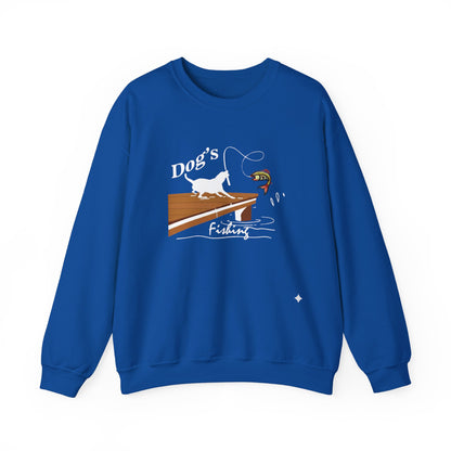 Dog's Fishing Trip Unisex Sweatshirt