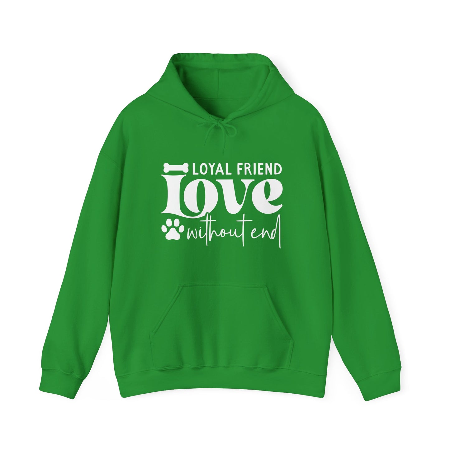 Loyal Friend Love Without End Hoodie | Dog Lover Gift