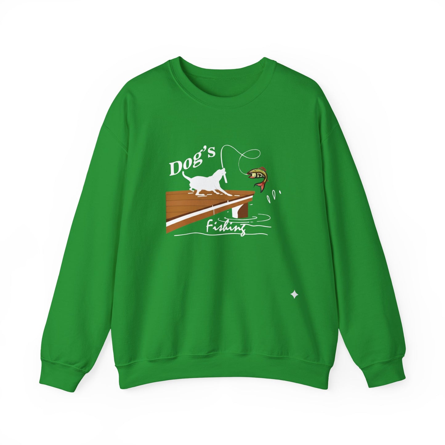 Dog's Fishing Trip Unisex Sweatshirt