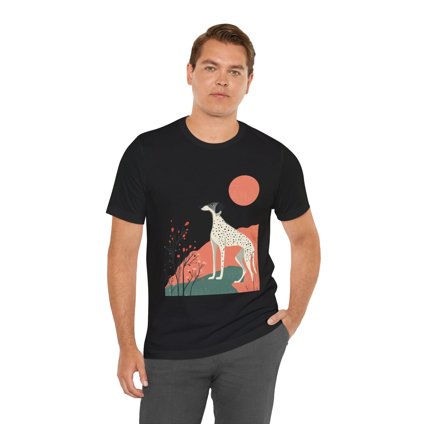 Irish Wolfhound Grace – Unisex Artistic T-Shirt