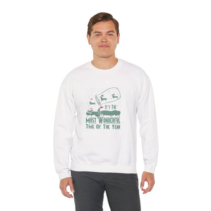 Dachshund Snow Globe Sweatshirt | Wonderful Wiener Time