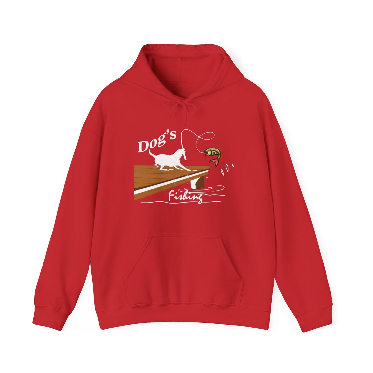 Dog's Fishing Adventure Unisex Hoodie