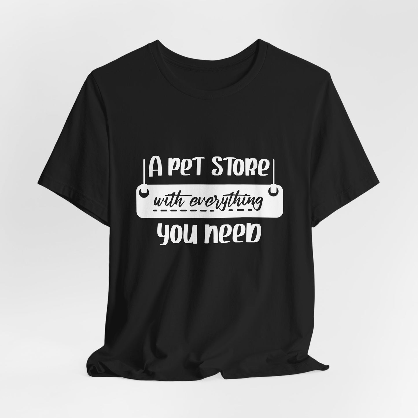 "Pet Lover Unisex T-Shirt – Funny Pet Store Graphic Tee"