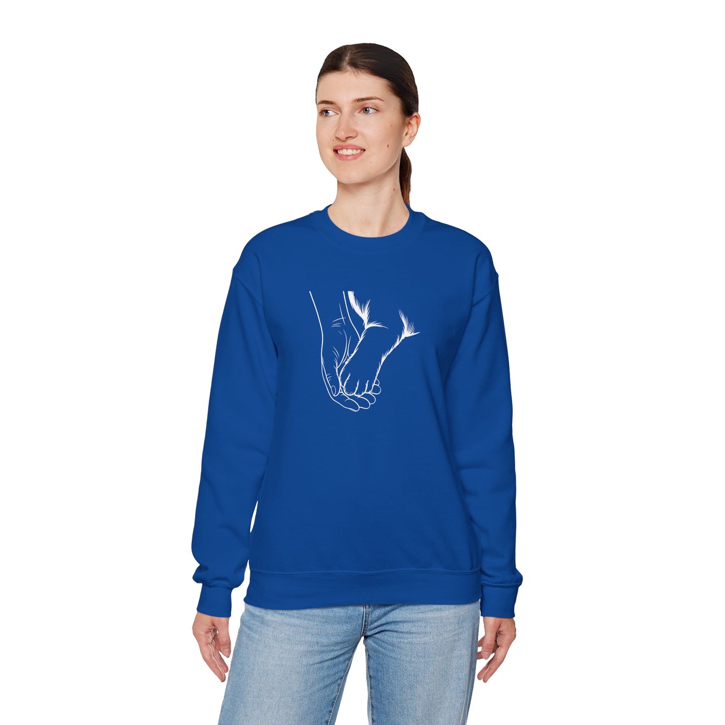 Holding Paws Forever Hoodie | Dog-Human Bond Gift