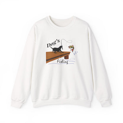 Dog's Fishing Trip Unisex Sweatshirt