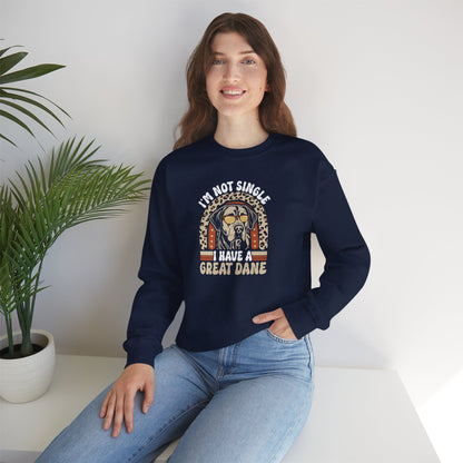Great Dane Life Hoodie | Funny Not Single Dog Mom Gift