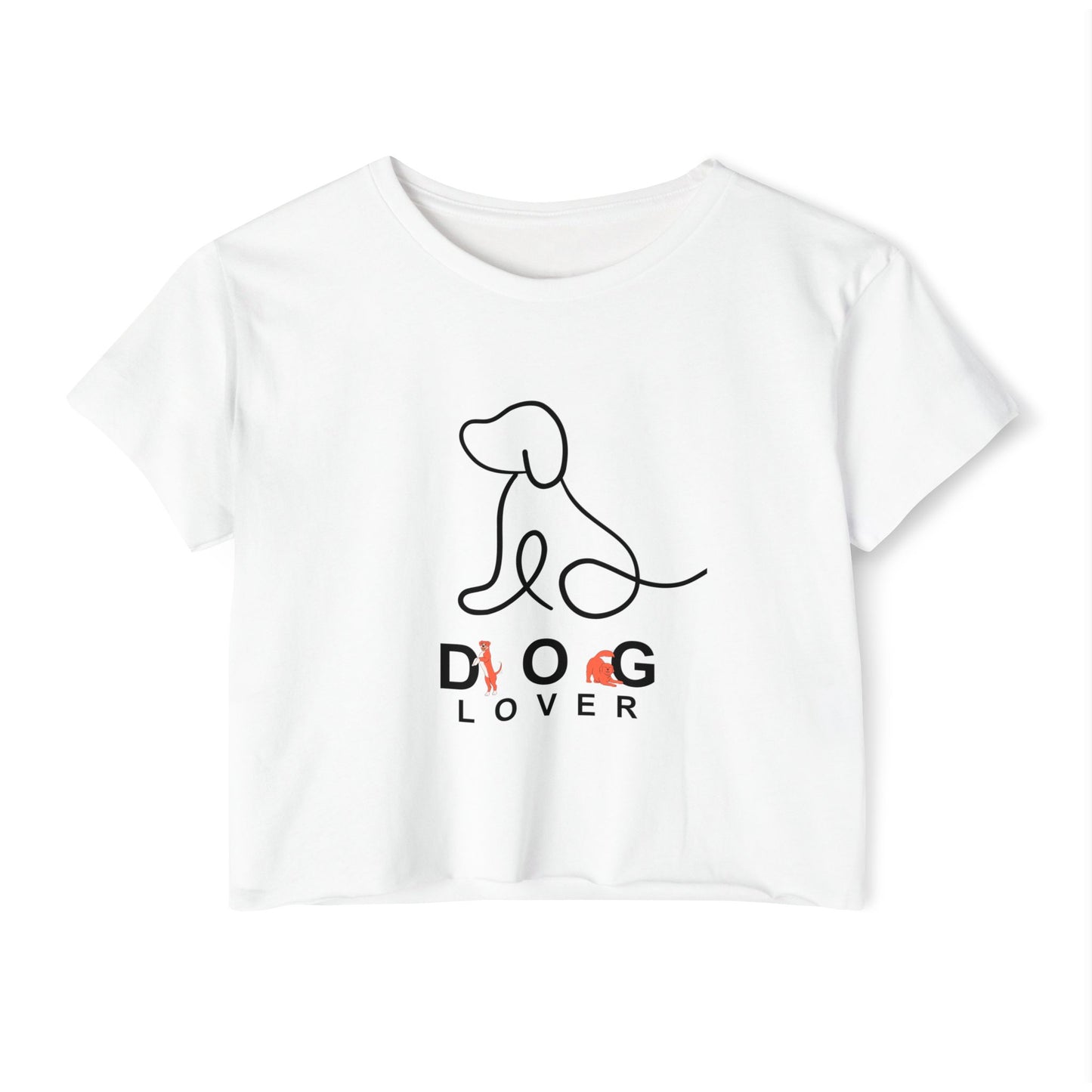 Playful Paws Crop Top – Bold Prints for Bold Pet Lovers