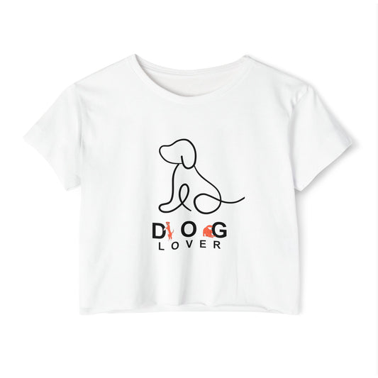 Playful Paws Crop Top – Bold Prints for Bold Pet Lovers