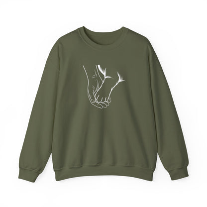 Holding Paws Forever Hoodie | Dog-Human Bond Gift
