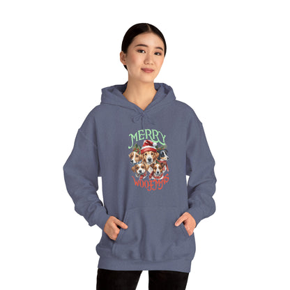 Merry Woofmas Dog Hoodie