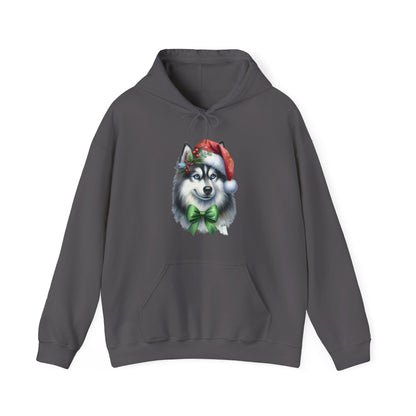 Husky Santa Hoodie | Festive Christmas Dog Sweater