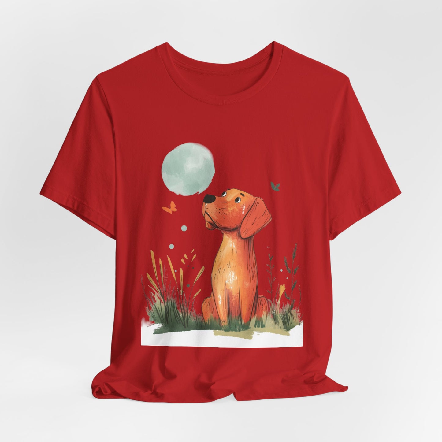 Curious Pup & Bubble Dreams – Unisex T-Shirt