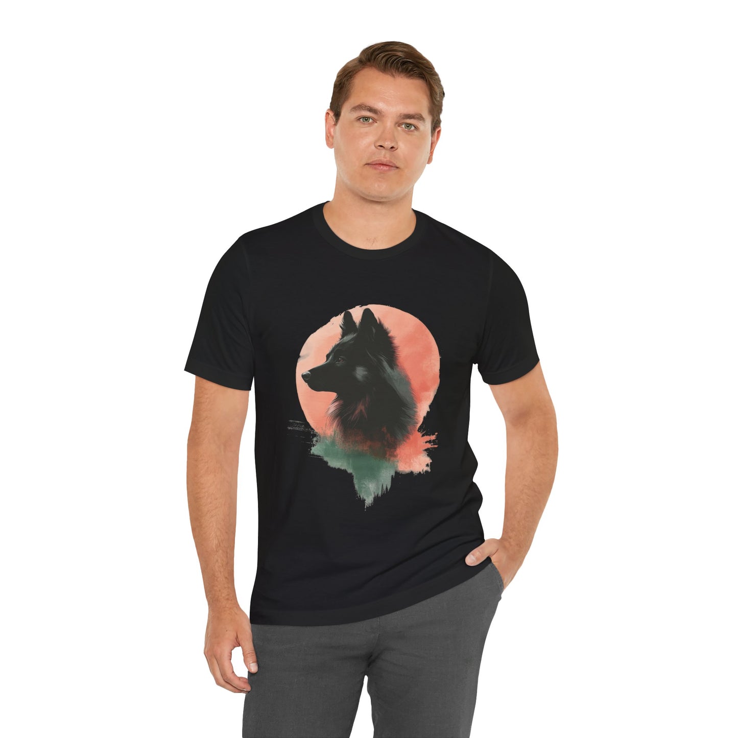 Mystic Wolfdog Aura – Unisex T-Shirt
