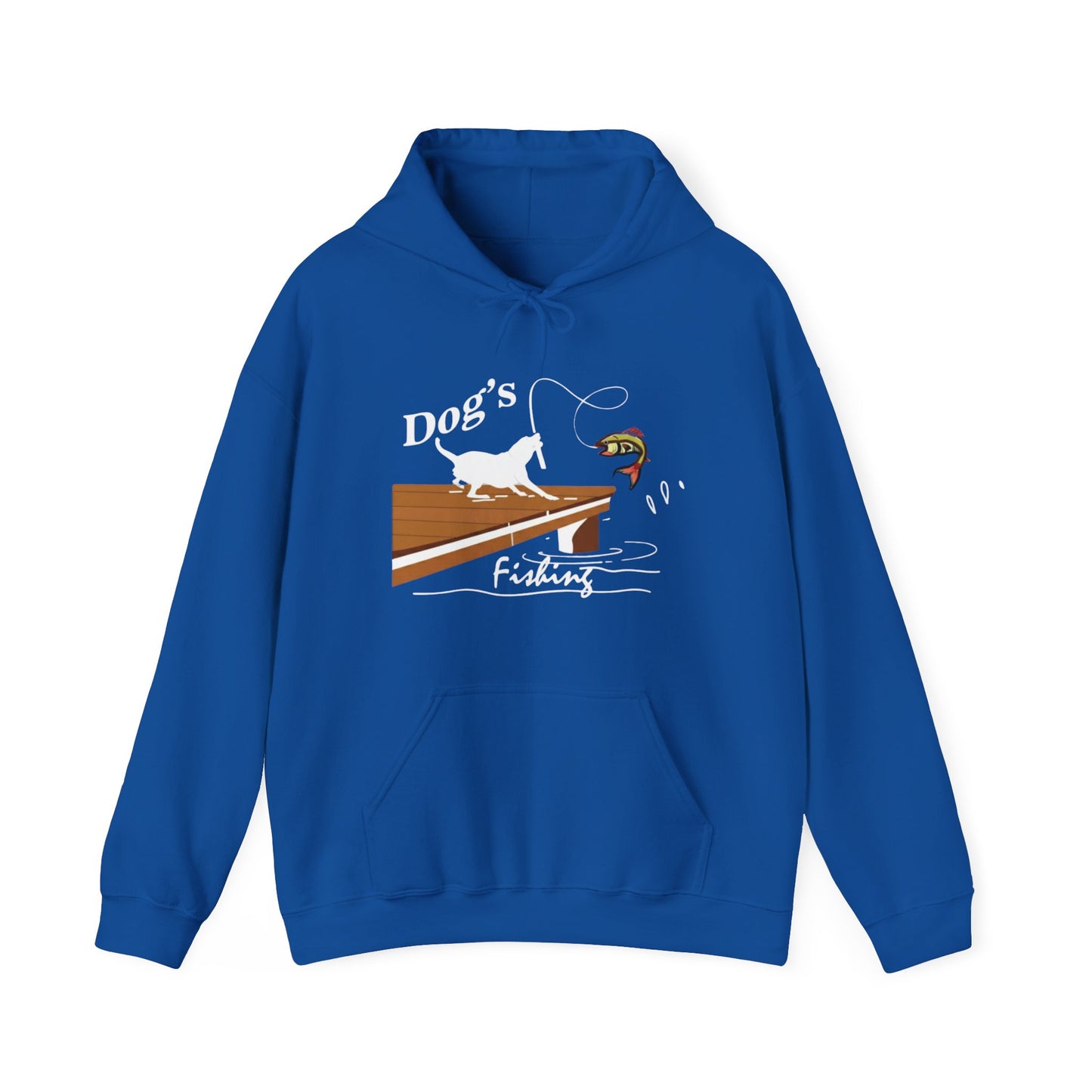 Dog's Fishing Adventure Unisex Hoodie
