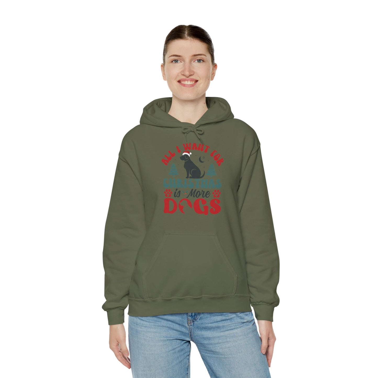 More Dogs for Christmas Hoodie | Funny Pet Lover Gift